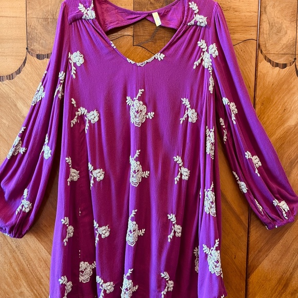 Free People Dresses & Skirts - Free People Embroidered Austin Mini Dress